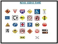 road signs travel game